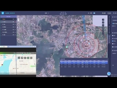 Frontière de détection 10km Anti-drone Données en temps réel Anti-brouillage Polarisation linéaire