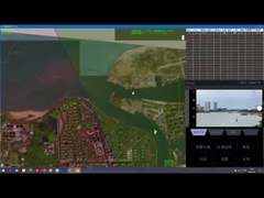 Radar de surveillance à longue portée pour la sécurité des rivières côtières et intérieures 3,1 km