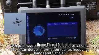 Système d'interception de détection de drones Sécurité FPV