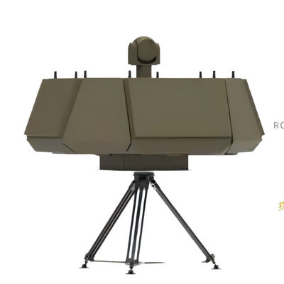 Radar à deux dimensions à quatre côtés à phase active 15 km zone de détection