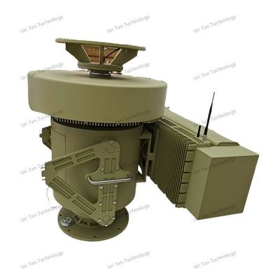 Système de radar de surveillance de sécurité compact jusqu'à 5000 m pour une détection précise des cibles en mouvement