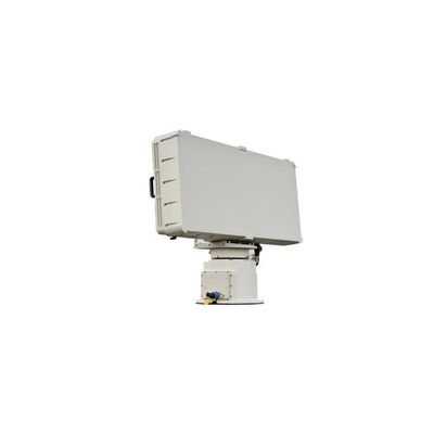 Radar de sécurité frontalière de haute précision 360 degrés couverture complète pour les menaces de drones
